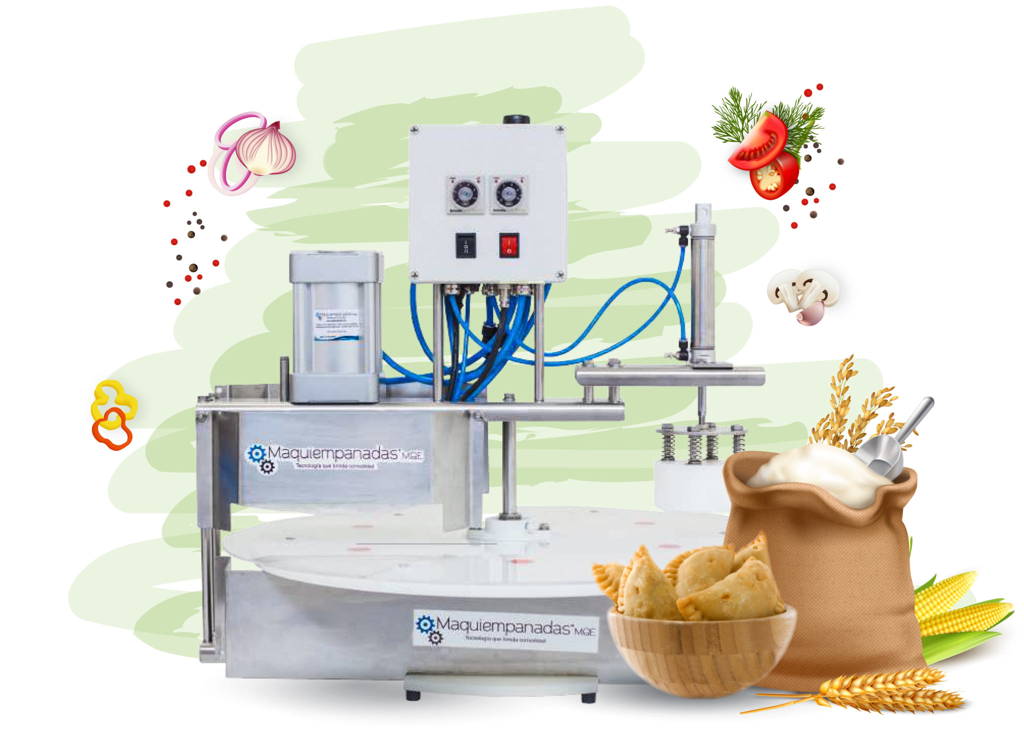 Maquina de hacer empanadas MCE2 